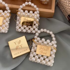 Mini sac avec chocolat